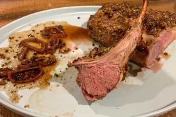 Herb-Crusted, Roasted Rack of Lamb